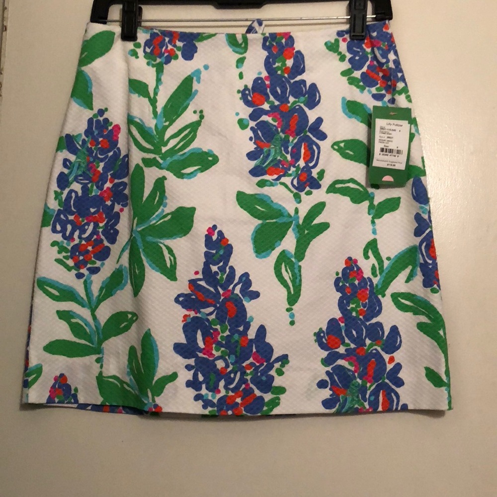 Lilly Pulitzer Lynne Skirt Resort White Fresh Cut